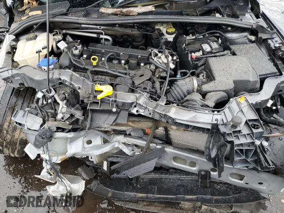 2016 Ford Focus SE with VIN 1FADP3F26GL354210, listed as a Copart auction lot 50378885 with 9,617 mi miles and Salvage Title. Bid and sale history available at DreamBid. Image 12.