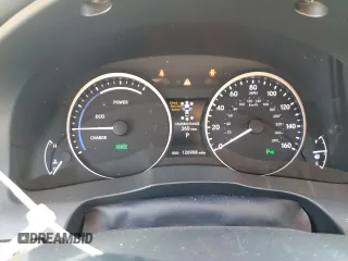 2015 Lexus ES 300h with VIN JTHBW1GG1F2083403, listed as a Copart auction lot 62419385 with 126,908 mi miles and Salvage title. Bid and sale history available at DreamBid. Image 9.
