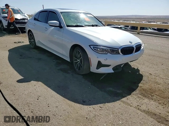 2022 BMW 3 Series 330i with VIN 3MW5R1J05N8C31289, listed as a Copart auction lot 52335505 with Not provided miles and Salvage title. Bid and sale history available at DreamBid. Image 13.