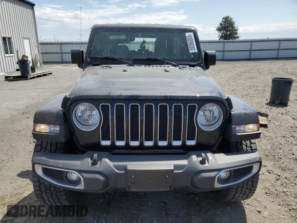 2020 Jeep Wrangler Unlimited Sahara with VIN 1C4HJXEG3LW145470, listed as a Copart auction lot 59386005 with 47,838 mi miles and Salvage title. Bid and sale history available at DreamBid. Image 5.
