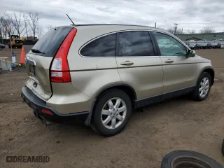 2009 Honda CR-V EX-L with VIN JHLRE487X9C024449, listed as a Copart auction lot 48128185 with 153,362 mi miles and Salvage Title. Bid and sale history available at carsss.com. Image 3.