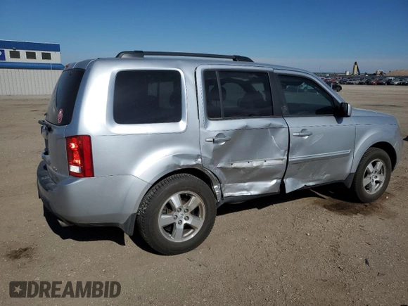 2011 Honda Pilot EX-L z VIN 5FNYF4H69BB017367, wystawiony jako Copart lot #57031575 z przebiegiem 151 604 mil mil oraz Szkoda całkowita • Salvage title. Historia ofert i sprzedaży dostępna na DreamBid. Obrazek 3.