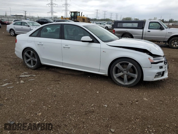 2014 Audi A4 Premium Plus z VIN WAUFFAFL3EN008066, wystawiony jako Copart lot #55151415 z przebiegiem 116 554 mil mil oraz Szkoda całkowita • Salvage title. Historia ofert i sprzedaży dostępna na DreamBid. Obrazek 4.