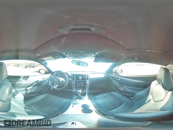 2017 Infiniti Q60 Premium with VIN JN1CV7EL2HM320597, listed as a Copart auction lot 46735795 with 66,465 mi miles and Salvage title. Bid and sale history available at DreamBid. Image 13.