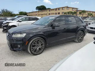 2019 Audi Q7 Prestige z VIN WA1VAAF79KD003515, wystawiony jako Copart lot #56476375 z przebiegiem 55 027 mil mil oraz Nie do naprawy • Non repairable. Historia ofert i sprzedaży dostępna na DreamBid. Obrazek 1.
