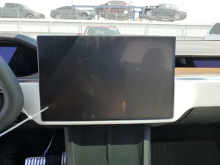 2022 Tesla Model X with VIN 7SAXCBE50NF331632, listed as a Copart auction lot 48062053 with 0 mi miles. Bid and sale history available at carsss.com. Image 9.