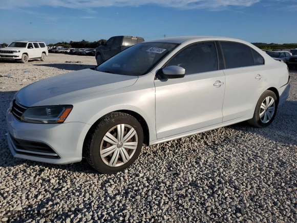 2017 Volkswagen Jetta 1.4T S with VIN 3VW2B7AJ9HM252676, listed as a Copart auction lot 43637465 with 83,566 mi miles and Salvage Title. Bid and sale history available at carsss.com. Image 1.
