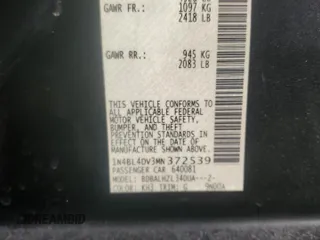 2021 Nissan Altima SV with VIN 1N4BL4DV3MN372539, listed as a Copart auction lot 87888815 with 57,786 mi miles and Salvage Title. Bid and sale history available at carsss.com. Image 15.