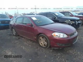 2010 Chevrolet Impala LT with VIN 2G1WB5EKXA1182607, listed as a IAAI auction lot 29087898 with 237,491 mi miles and . Bid and sale history available at DreamBid. Image 1.