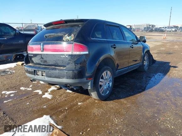 2008 Lincoln MKX with VIN 2LMDU68C08BJ17580, listed as a IAAI auction lot 41287463 with 198,784 mi miles. Bid and sale history available at carsss.com. Image 4.