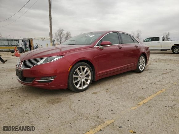 2015 Lincoln MKZ with VIN 3LN6L2JK4FR617273, listed as a Copart auction lot 49673915 with 134,224 mi miles and Salvage Title. Bid and sale history available at carsss.com. Image 1.