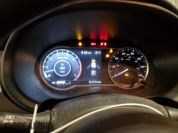 2019 Nissan Kicks S with VIN 3N1CP5CU0KL521278, listed as a Copart auction lot 51672375 with 81,272 mi miles and Non Repairable. Bid and sale history available at carsss.com. Image 9.
