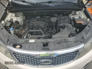 2011 Kia Sorento LX with VIN 5XYKTDA24BG141822, listed as a Copart auction lot 61693074 with 168,509 mi miles and Salvage Title. Bid and sale history available at carsss.com. Image 12.