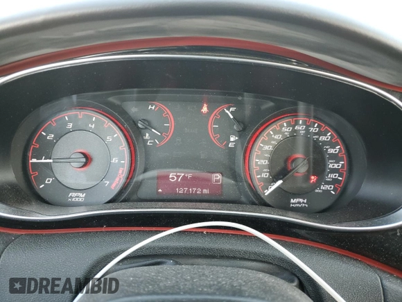2015 Dodge Dart SXT with VIN 1C3CDFBB8FD180210, listed as a Copart auction lot 55679185 with 127,172 mi miles and Salvage Title. Bid and sale history available at DreamBid. Image 9.