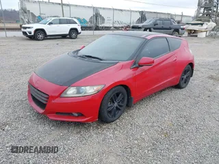 2012 Honda CR-Z EX with VIN JHMZF1D61CS003202, listed as a IAAI auction lot 41662413 with 158,721 mi miles. Bid and sale history available at carsss.com. Image 2.