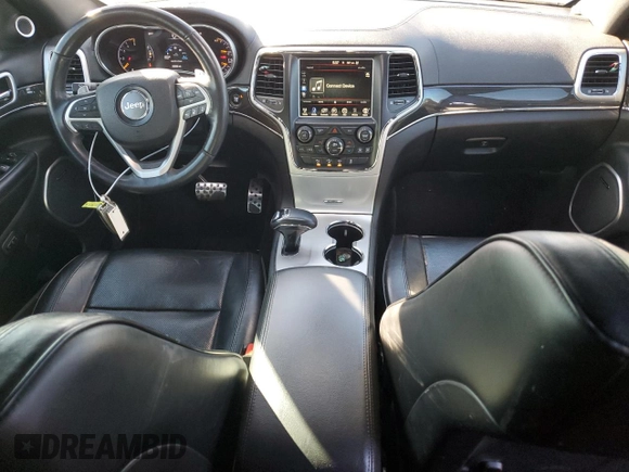 2015 Jeep Grand Cherokee Overland with VIN 1C4RJFCM5FC146181, listed as a Copart auction lot 47127815 with 93,566 mi miles and Salvage title. Bid and sale history available at DreamBid. Image 8.