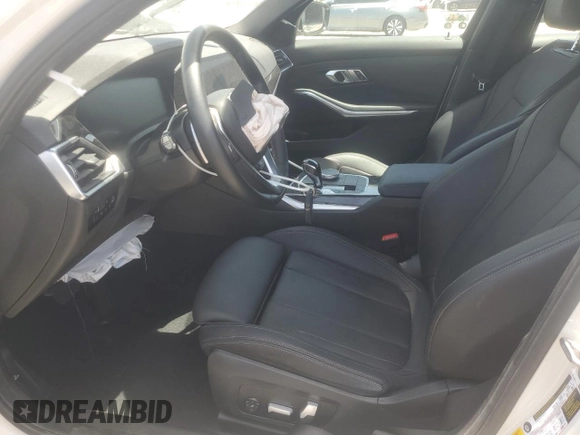 2022 BMW 3 Series 330i with VIN 3MW5R1J06N8C53916, listed as a Copart auction lot 57076285 with 64,150 mi miles and Non repairable. Bid and sale history available at DreamBid. Image 7.