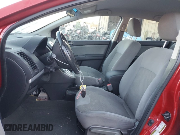 2012 Nissan Sentra S with VIN 3N1AB6AP4CL765512, listed as a Copart auction lot 79639204 with 86,007 mi miles and Salvage title. Bid and sale history available at DreamBid. Image 7.