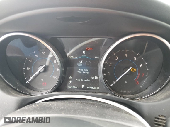 2017 Jaguar XE 25t Premium with VIN SAJAD4BG0HA965491, listed as a Copart auction lot 55614835 with 72,134 mi miles and Clean Title. Bid and sale history available at DreamBid. Image 9.