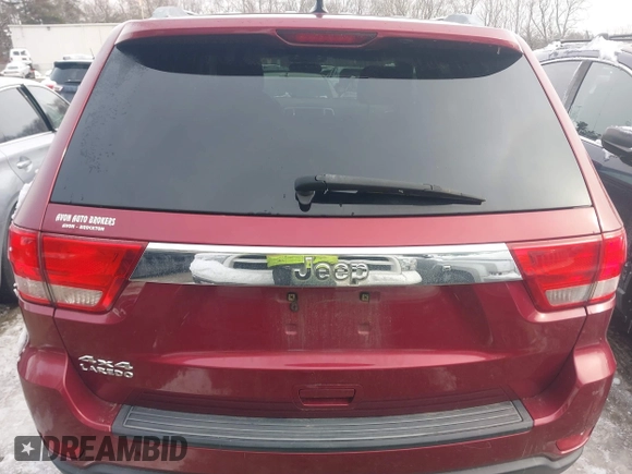 2012 Jeep Grand Cherokee Laredo with VIN 1C4RJFAGXCC174678, listed as a IAAI auction lot 41347849 with 134,156 mi miles. Bid and sale history available at carsss.com. Image 16.