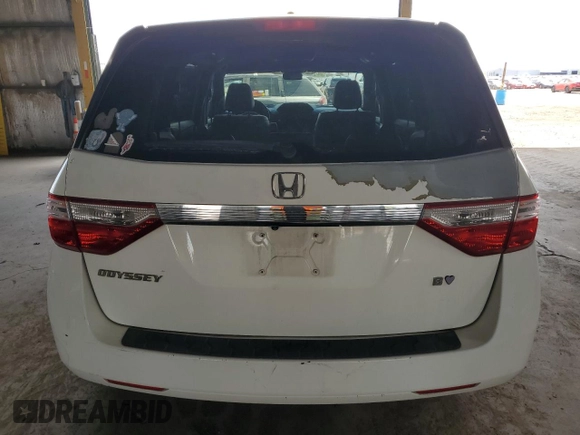 2013 Honda Odyssey EX-L with VIN 5FNRL5H61DB072367, listed as a Copart auction lot 56363435 with 137,513 mi miles and Clean Title. Bid and sale history available at DreamBid. Image 6.