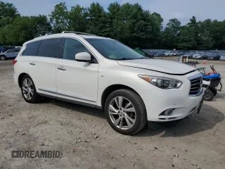 2014 Infiniti QX60 with VIN 5N1AL0MM3EC538945, listed as a Copart auction lot 63895465 with 141,161 mi miles and Clean title. Bid and sale history available at DreamBid. Image 4.