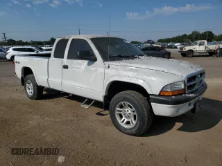 2004 Dodge Dakota Sport with VIN 1D7HG32N14S595420, listed as a Copart auction lot 67595404 with 42,767 mi miles and Salvage Title. Bid and sale history available at carsss.com. Image 4.