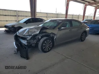 2021 Lexus ES with VIN 58ADZ1B1XMU105764, listed as a Copart auction lot 52539865 with 36,263 mi miles and Non Repairable. Bid and sale history available at carsss.com. Image 1.