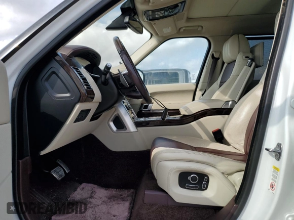 2016 Land Rover Range Rover with VIN SALGW3EF7GA296739, listed as a Copart auction lot 77678794 with 58,193 mi miles and Salvage title. Bid and sale history available at DreamBid. Image 7.