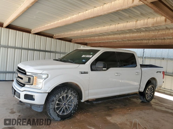 2018 Ford F-150 XL z VIN 1FTEW1EP6JKD18713, wystawiony jako Copart lot #59118324 z przebiegiem 95 203 mil mil oraz Szkoda całkowita • Salvage title. Historia ofert i sprzedaży dostępna na DreamBid. Obrazek 1.