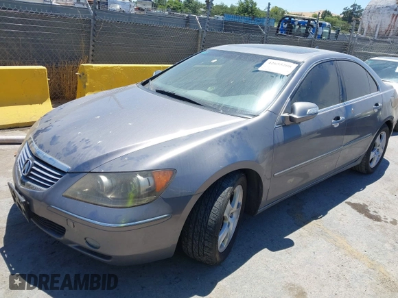 2005 Acura RL with VIN JH4KB165X5C011801, listed as a IAAI auction lot 42655208 with 190,816 mi miles and . Bid and sale history available at DreamBid. Image 2.
