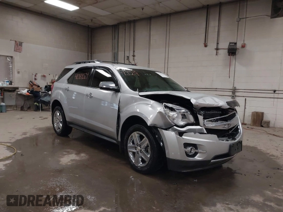 2015 Chevrolet Equinox LTZ with VIN 1GNFLHEK3FZ112717, listed as a IAAI auction lot 41389329 with 115,392 mi miles. Bid and sale history available at carsss.com. Image 1.