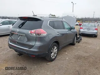 2016 Nissan Rogue S with VIN 5N1AT2MN6GC888805, listed as a IAAI auction lot 41499052 with 101,858 mi miles and . Bid and sale history available at DreamBid. Image 4.