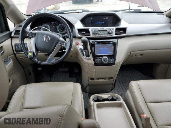 2016 Honda Odyssey EX-L with VIN 5FNRL5H6XGB090502, listed as a Copart auction lot 50062145 with 75,950 mi miles and Salvage Title. Bid and sale history available at carsss.com. Image 8.