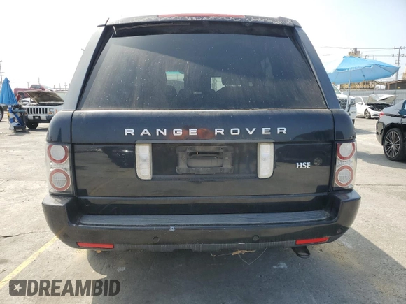 2011 Land Rover Range Rover HSE with VIN SALME1D46BA358747, listed as a Copart auction lot 60562035 with 114,385 mi miles and Clean title. Bid and sale history available at DreamBid. Image 6.