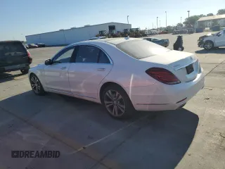 2017 Mercedes-Benz S 550e with VIN WDDUG6DB2HA288210, listed as a Copart auction lot 61828804 with 88,540 mi miles and Salvage Title. Bid and sale history available at DreamBid. Image 2.