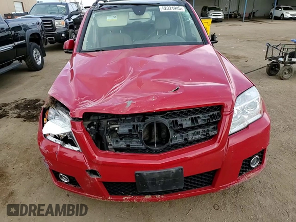 2012 Mercedes-Benz GLK 350 with VIN WDCGG8HB9CF753973, listed as a Copart auction lot 52321945 with 135,067 mi miles and Salvage Title. Bid and sale history available at DreamBid. Image 12.