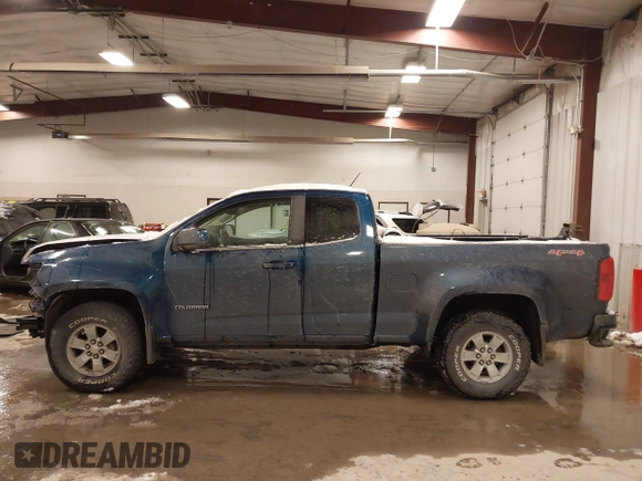 2020 Chevrolet Colorado 4WD Work Truck with VIN 1GCHTBEA5L1114663, listed as a IAAI auction lot 41620270 with 84,381 mi miles. Bid and sale history available at carsss.com. Image 14.