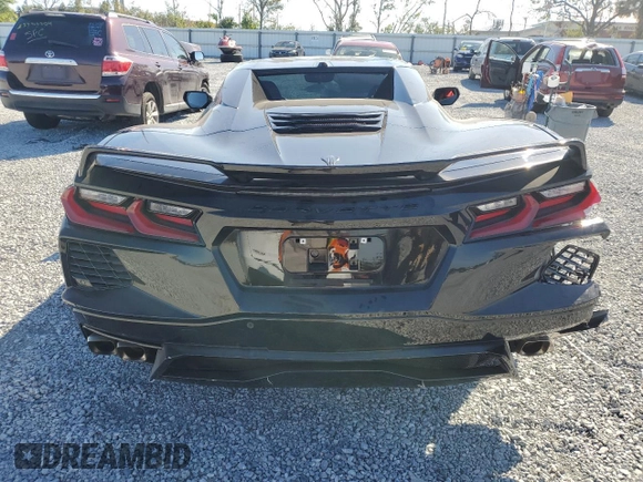 2023 Chevrolet Corvette 2LT with VIN 1G1YB3D43P5118139, listed as a Copart auction lot 84228534 with 0 mi miles and Salvage Title. Bid and sale history available at carsss.com. Image 6.