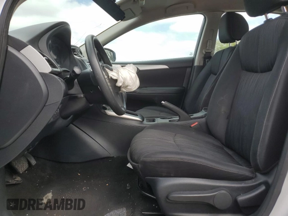 2017 Nissan Sentra S with VIN 3N1AB7AP1HY372244, listed as a Copart auction lot 46446415 with Not Provided miles and Salvage Title. Bid and sale history available at DreamBid. Image 7.