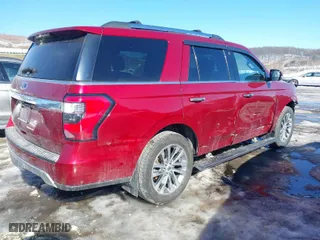 2018 Ford Expedition Limited with VIN 1FMJU2AT2JEA01633, listed as a IAAI auction lot 41416977 with 75,453 mi miles. Bid and sale history available at carsss.com. Image 4.