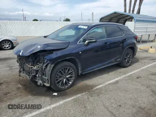 2016 Lexus RX 450h z VIN 2T2BGMCA4GC001292, wystawiony jako Copart lot #56577675 z przebiegiem 167 079 mil mil oraz Szkoda całkowita • Salvage title. Historia ofert i sprzedaży dostępna na DreamBid. Obrazek 1.