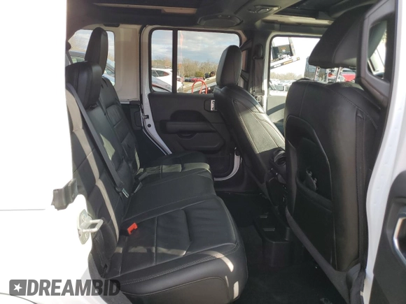 2022 Jeep Wrangler Unlimited Sahara Altitude with VIN 1C4HJXEG2NW260905, listed as a Copart auction lot 86986584 with 7,219 mi miles and Non Repairable. Bid and sale history available at DreamBid. Image 10.