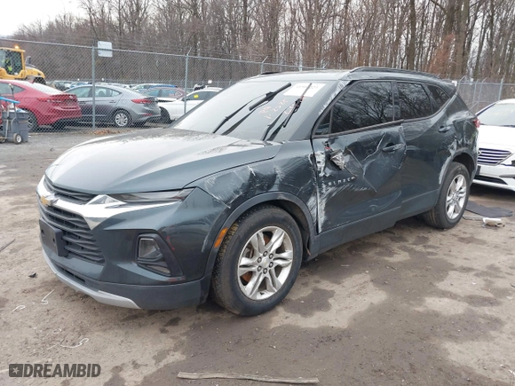 2019 Chevrolet Blazer with VIN 3GNKBHRS7KS586494, listed as a IAAI auction lot 41504223 with 1 mi miles. Bid and sale history available at carsss.com. Image 16.