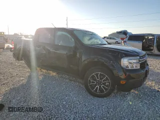 2024 Ford Maverick LARIAT with VIN 3FTTW8M35RRA23978, listed as a Copart auction lot 48128885 with 25,179 mi miles and Salvage Title. Bid and sale history available at carsss.com. Image 4.