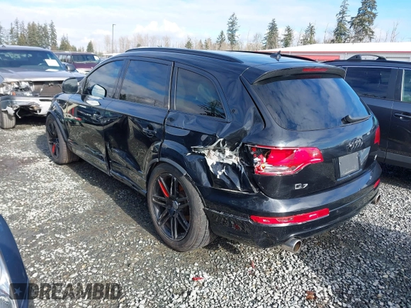 2007 Audi Q7 4.2L Premium with VIN WA1EV74L77D076445, listed as a IAAI auction lot 41525359 with 175,563 mi miles. Bid and sale history available at carsss.com. Image 3.