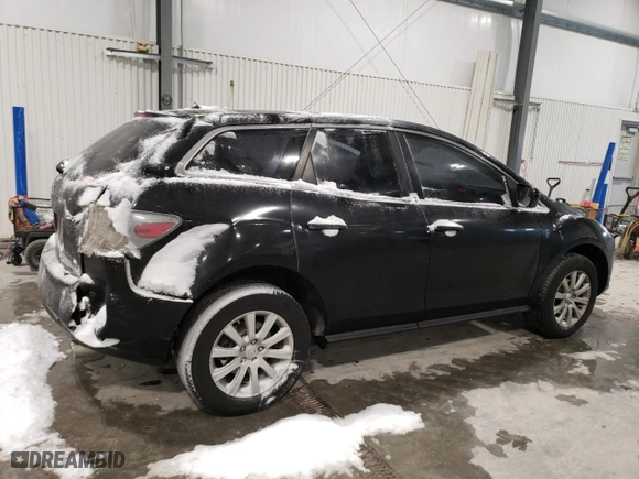 2011 Mazda CX-7 i SV with VIN JM3ER2A59B0380645, listed as a Copart auction lot 45112205 with 187,332 mi miles and Salvage Title. Bid and sale history available at carsss.com. Image 3.