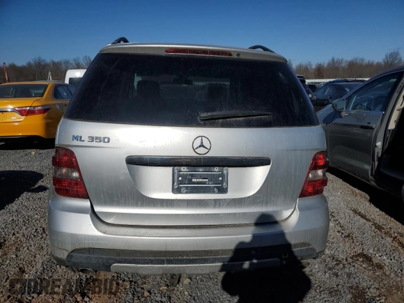 2006 Mercedes-Benz M 350 with VIN 4JGBB86E46A005608, listed as a Copart auction lot 87710135 with 139,771 mi miles and Clean Title. Bid and sale history available at DreamBid. Image 12.
