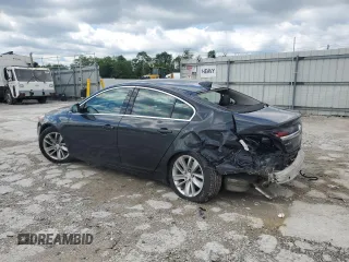 2015 Buick Regal z VIN 2G4GK5EX4F9182579, wystawiony jako Copart lot #57808045 z przebiegiem 123 672 mil mil oraz Szkoda całkowita • Salvage title. Historia ofert i sprzedaży dostępna na DreamBid. Obrazek 2.