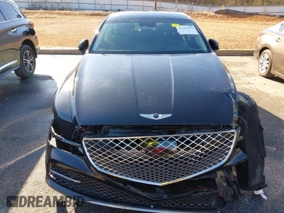 2021 Genesis G80 2.5T with VIN KMTGB4SC0MU047486, listed as a IAAI auction lot 41292975 with 53,196 mi miles and . Bid and sale history available at DreamBid. Image 13.